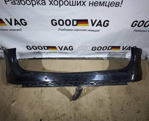 7P6807421F Бампер задний черный 2014-2018 для Volkswagen Touareg II (с 2010 по 2018)