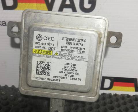 8K0941597E Блок розжига ксеноновой лампы для Volkswagen Tiguan I (с 2007 по 2017)