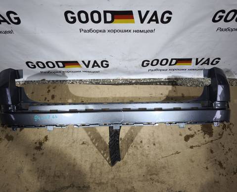 562807421 Бампер задний темно-серебристый Кодиак 1 2016-2022 для Skoda Kodiaq (с 2016)