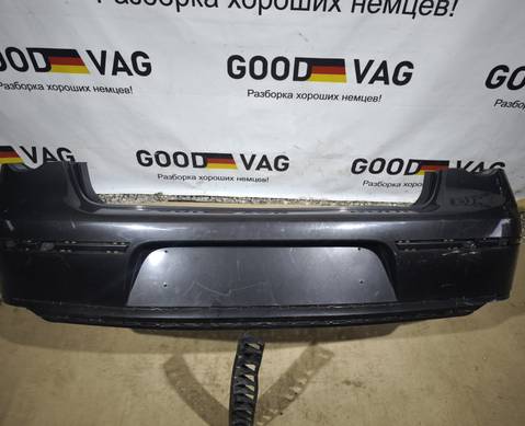 3C5807417 Бампер задний темно-серо-коричневый Пассат Б6 седан 2005-2011 для Volkswagen Passat B6 (с 2005 по 2011)
