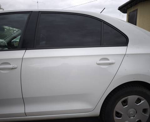 5JA833051B Дверь задняя левая белая для Skoda Rapid