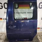 2K0843107S Дверь задняя левая сдвижная темно-синяя для Volkswagen Caddy III (с 2004 по 2015)