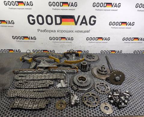 Комплект цепи грм VAG 3.0 TDI CAS Оригинал для Volkswagen Touareg I (с 2002 по 2010)