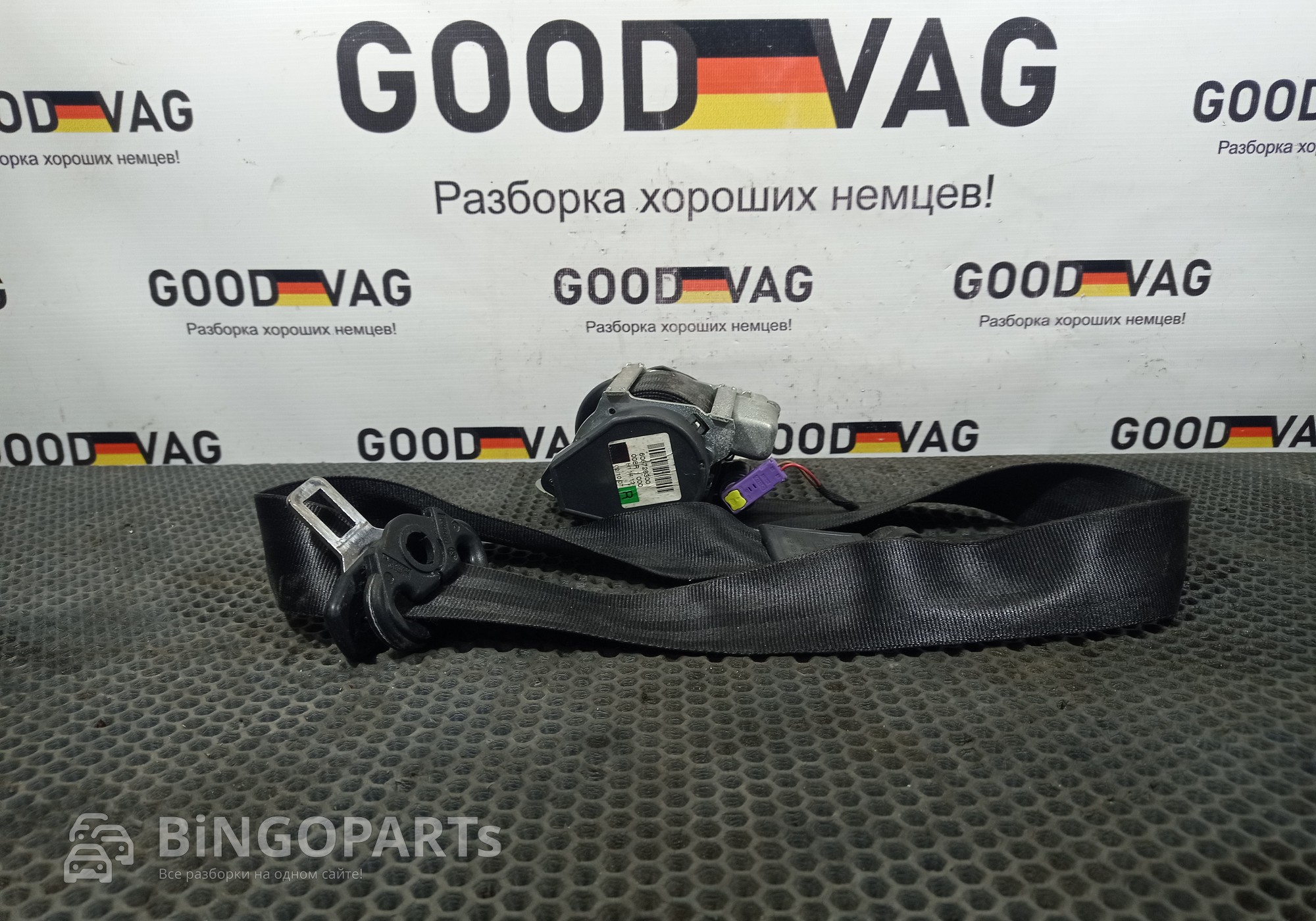 4L1857706 Ремень безопасности передний правый для Audi Q7 4L (с 2005 по 2015)