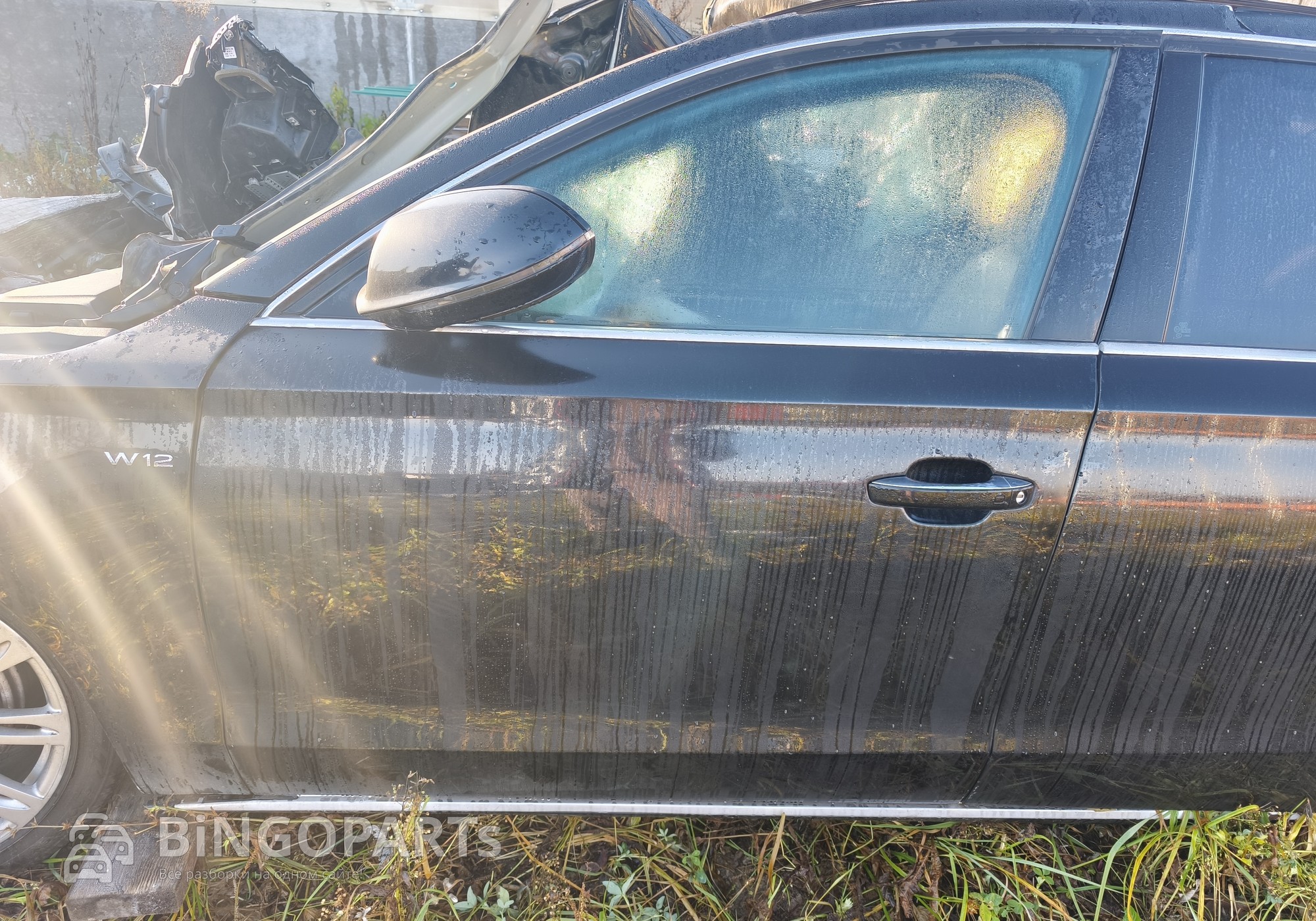 4H0831051B Дверь передняя левая черная для Audi A8 D4 (с 2009 по 2017)