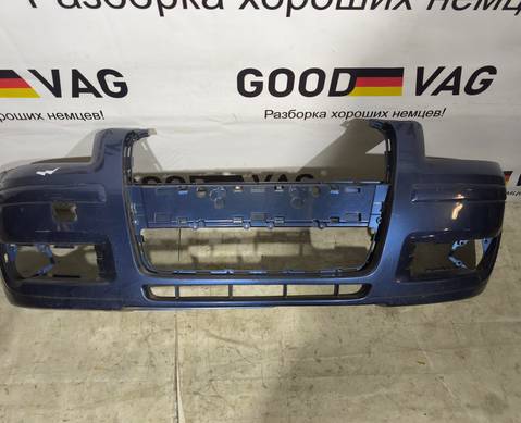 8P4807437 Бампер передний темно-синий A3 8P 2004-2008 для Audi A3 8P (с 2003 по 2013)