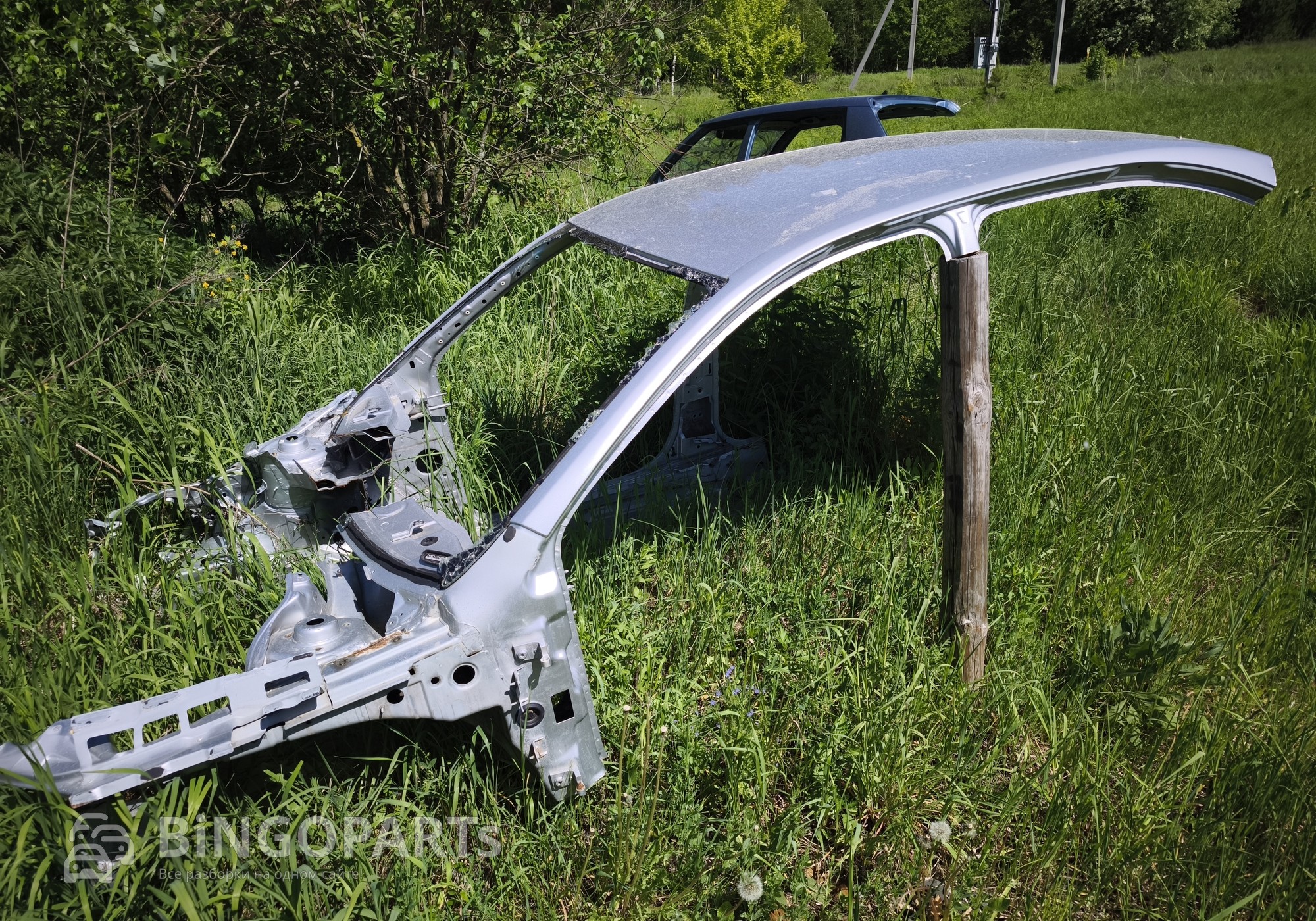 Кузов по частям серебристый 2009 для Skoda Octavia II (с 2004 по 2013)