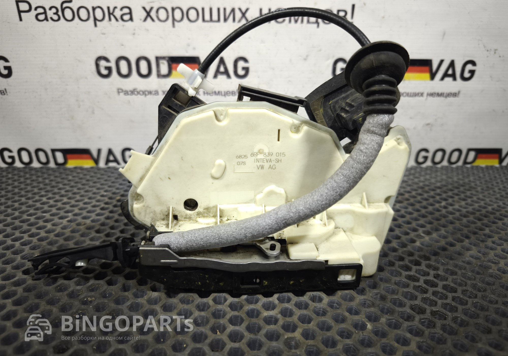6RF839015 Замок двери задний левый для Volkswagen Polo V (с 2009 по 2020)