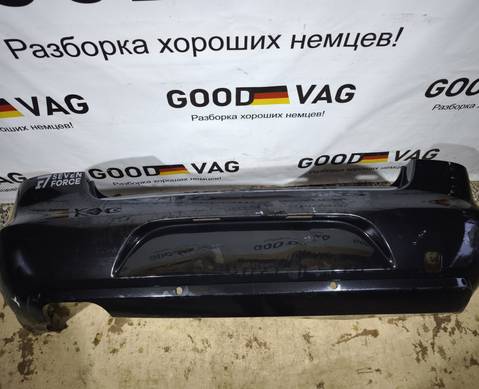 3T5807421 Бампер задний черный Суперб 2008-2015 для Skoda Superb II (с 2008 по 2015)