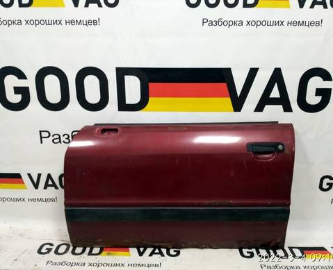 8A0831052D Дверь передняя левая красная для Audi 80 B3 (с 1986 по 1991)