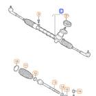 6C1423057P Рейка рулевая для Skoda Rapid I (с 2012 по 2020)