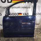 Дверь передняя левая темно-синяя для Volkswagen Caddy III (с 2004 по 2015)