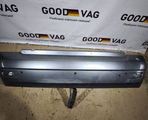 21702804015 Бампер задний темно-серебристый Приора ВАЗ 2170 для Lada Priora (с 2007)