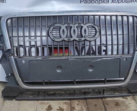 8R0853651 Решетка радиатора центральная без сист. парктроник для Audi Q5 8R (с 2008 по 2017)