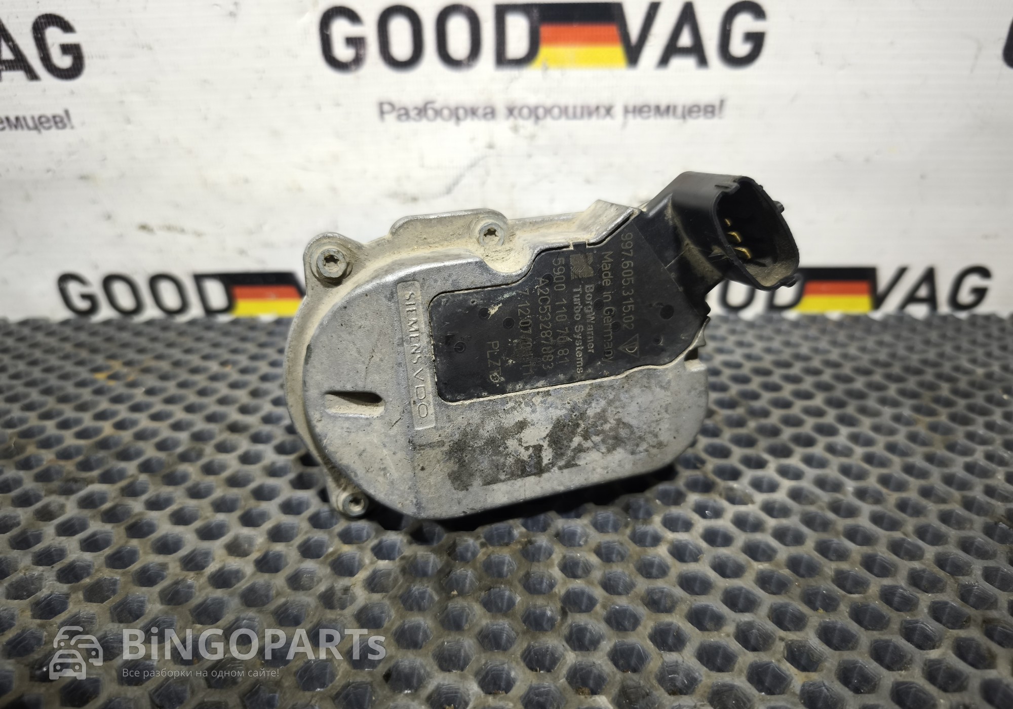 99760531502 Сервопривод турбокомпрессора для Porsche 911 997 (с 2004 по 2012)