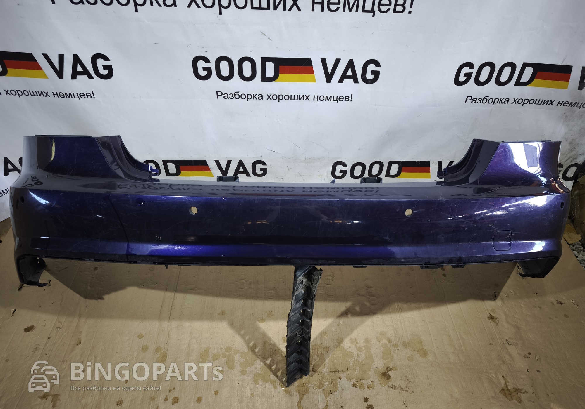 4G8807511AN Бампер задний фиолетовый A7 4G 2013-2018 для Audi A7 4G (с 2010 по 2018)