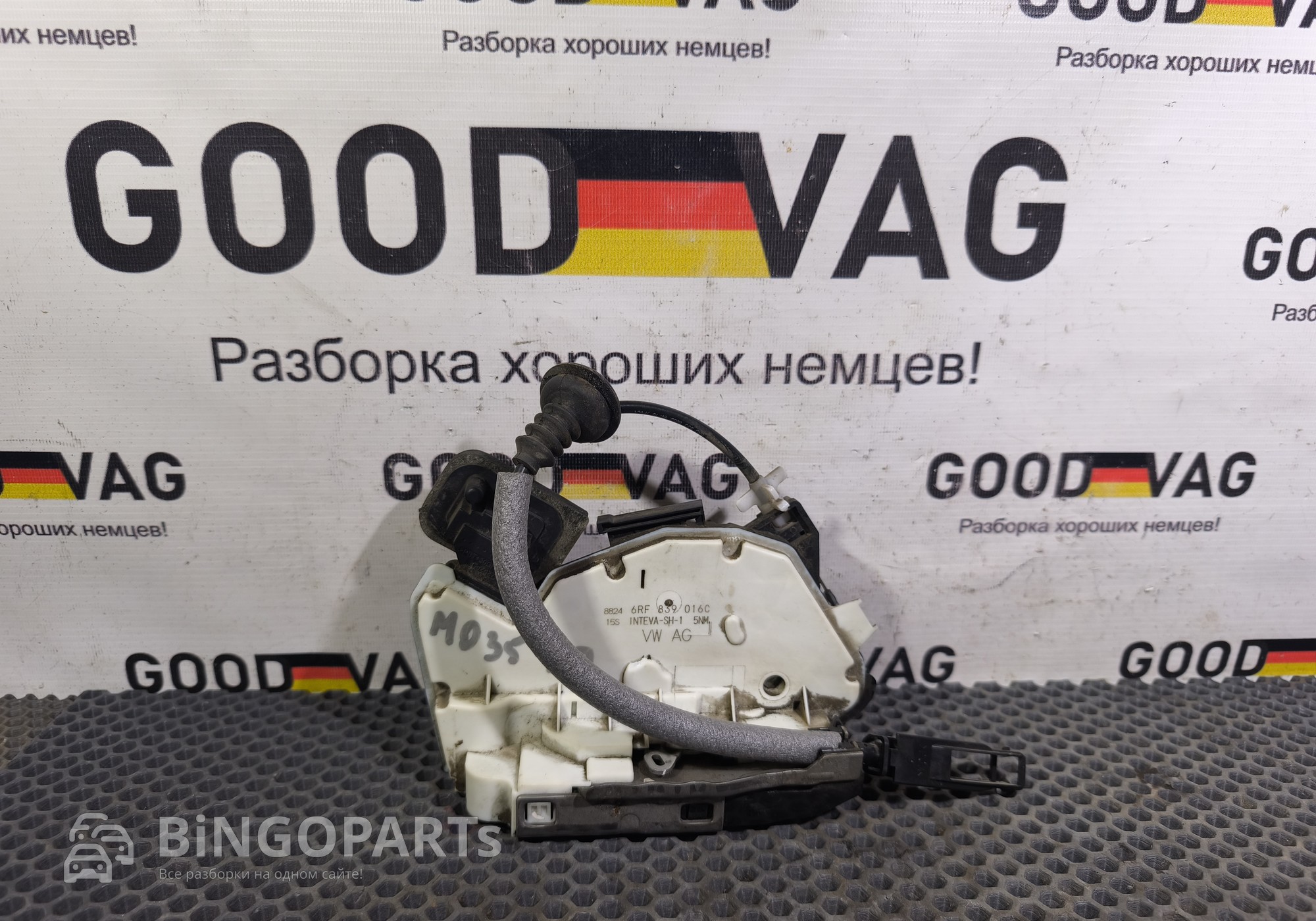 6RF839016C Замок двери задний правый для Volkswagen Polo V (с 2009 по 2020)