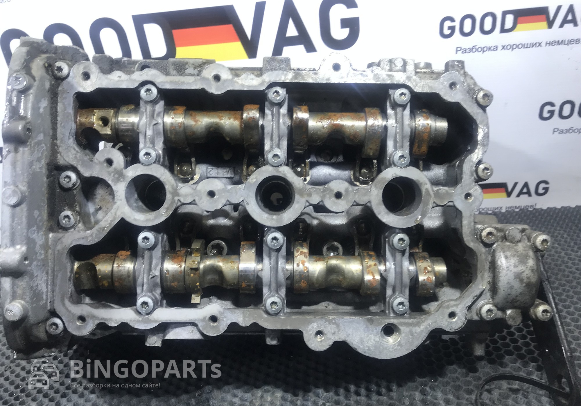 06E103374A Головка блока цилиндров R правая BDW 2.4 для Audi A6 C6 (с 2004 по 2011)
