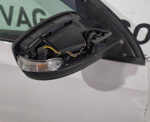 5JB857508E Зеркало заднего вида боковое правое для Skoda Rapid I (с 2012 по 2020)