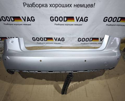 4G5807511 Бампер задний серебристый A6 C7 2011-2014 для Audi A6 C7 (с 2011 по 2018)