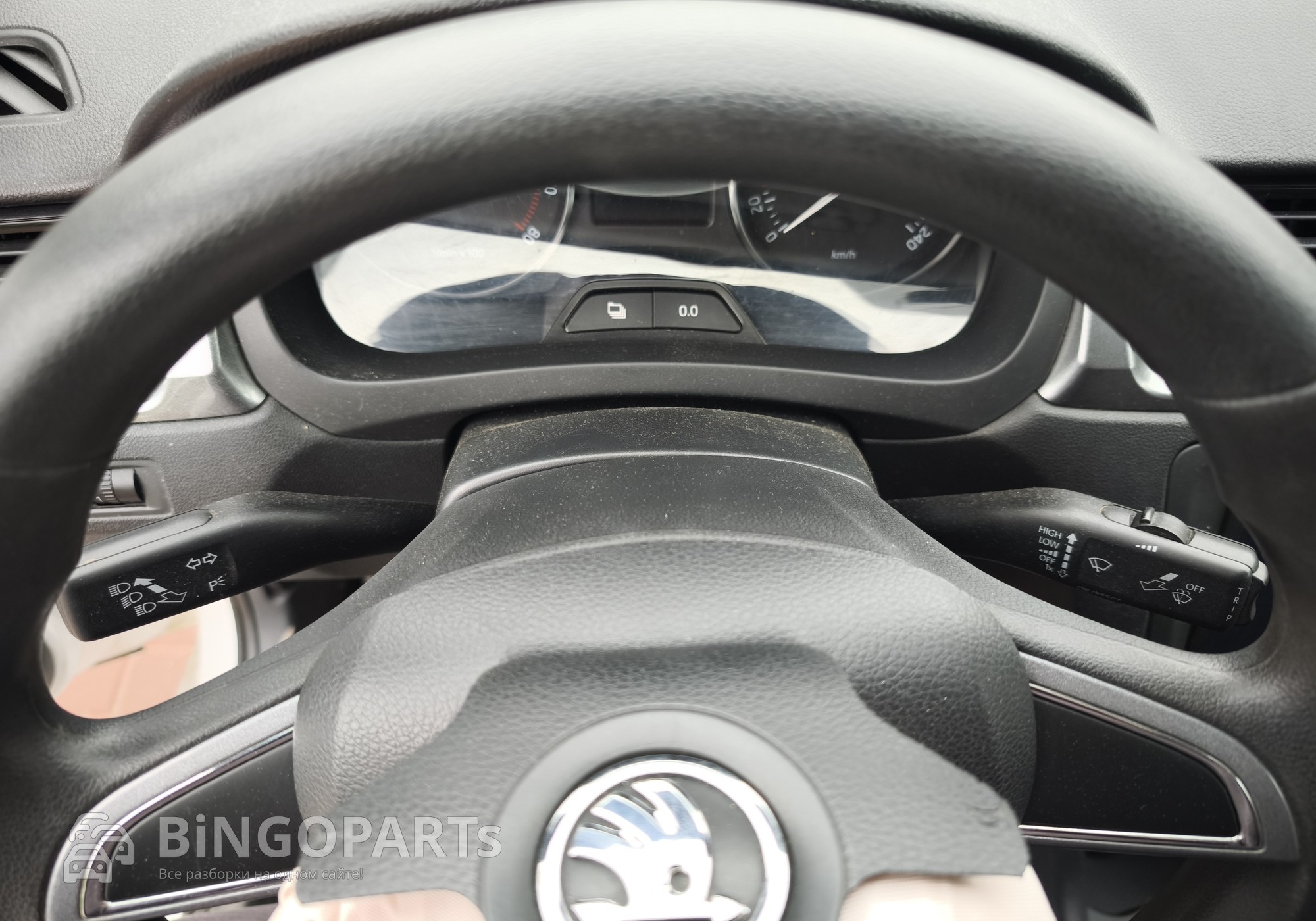6RA953513E9B9 Подрулевой переключатель (стрекоза) 1.6 cfna для Skoda Rapid I (с 2012 по 2020)