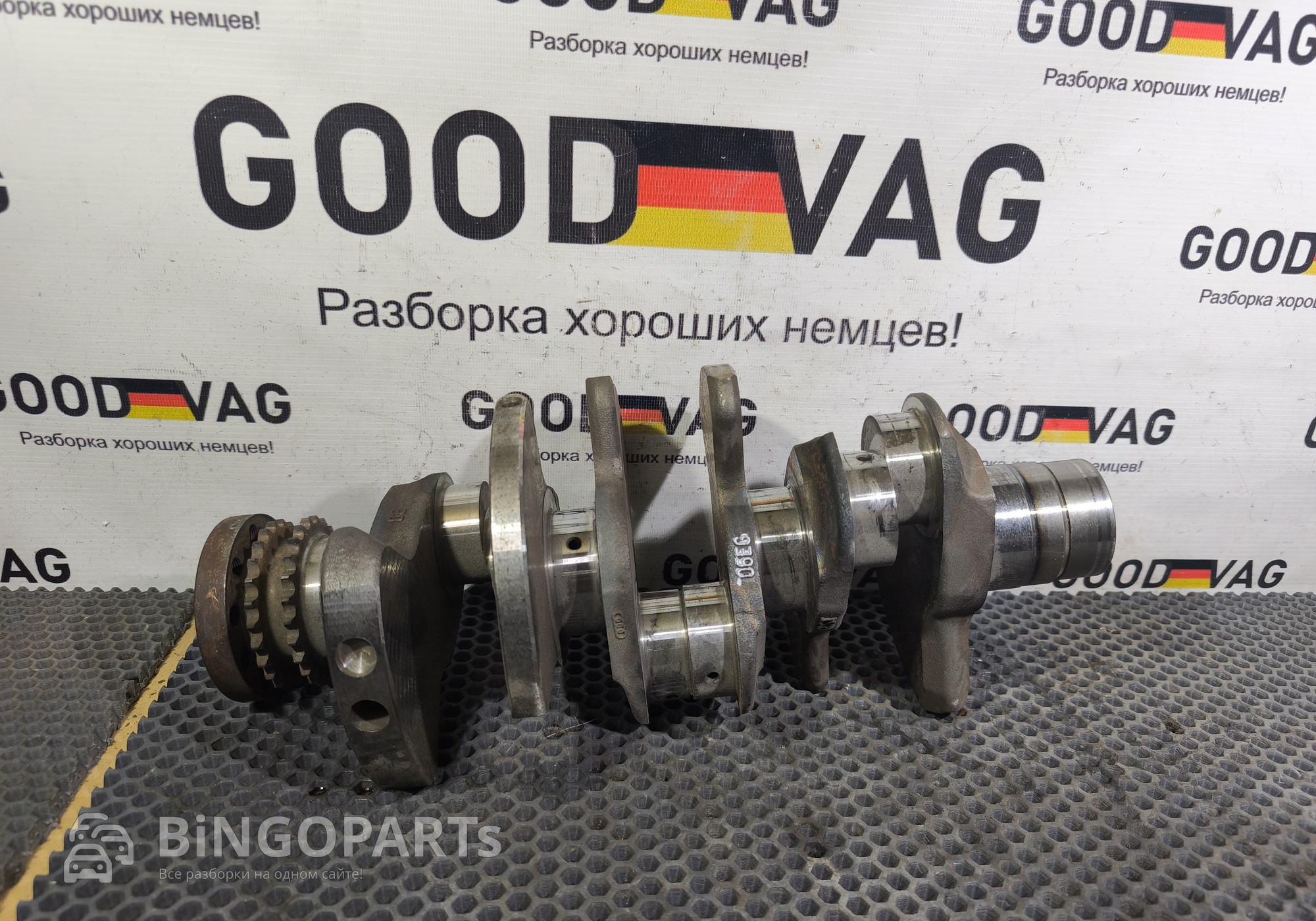 06E105101G Коленвал 06EG 2.4 BDW для Audi A6 C6 (с 2004 по 2011)