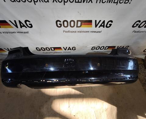 6RU807421D Бампер задний черный Поло 5 2015-2020 для Volkswagen Polo V (с 2009 по 2020)