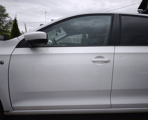 5JA831051B Дверь передняя левая белая для Skoda Rapid I (с 2012 по 2020)