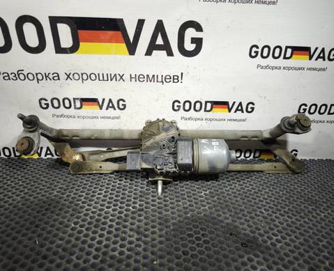 6R1955199A Моторчик стеклоочистителя с трапецией для Volkswagen