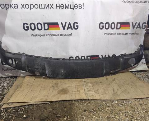 7L5807061M Спойлер(юбка) переднего бампера черный Каен 957 2007-2010 для Porsche Cayenne I (с 2002 по 2010)