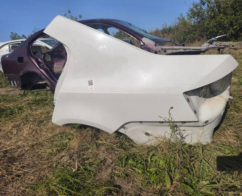 5E5809601D Крыло заднее левое белое для Skoda Octavia III (с 2012)