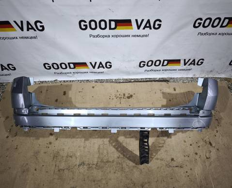 565807421 Бампер задний темно-серебристый Кодиак 1 2016-2022 для Skoda Kodiaq (с 2016)