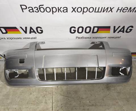 8P3807437 Бампер передний серебристый A3 8P 2003-2005 для Audi A3 8P (с 2003 по 2013)