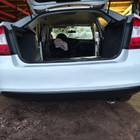 60U807421B Бампер задний белый Рапид 2012-2020 для Skoda Rapid I (с 2012 по 2020)