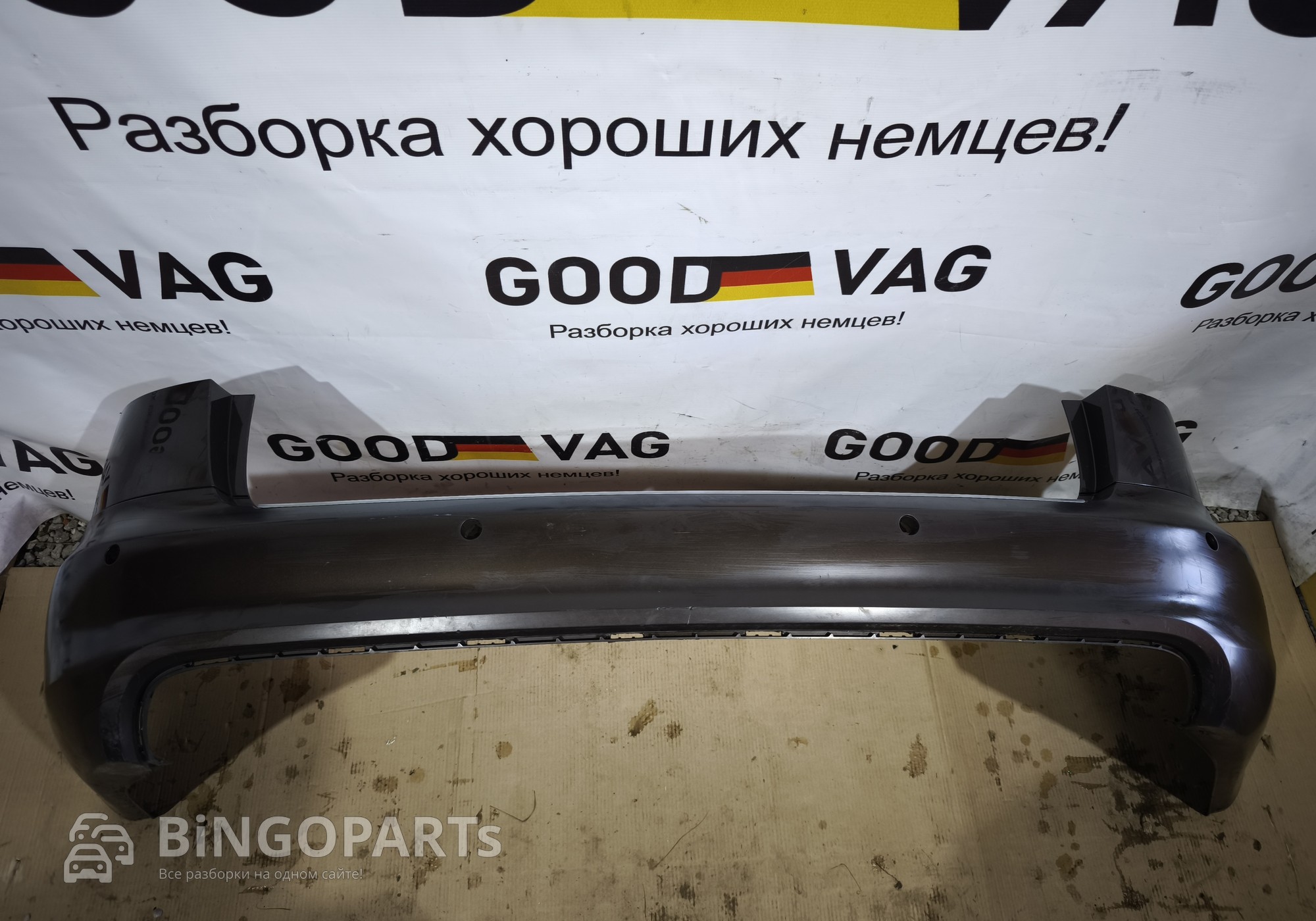 4F0807511D Бампер задний коричневый A6 C6 Allroad 2006-2011 для Audi A6 Allroad C6 (с 2006 по 2011)