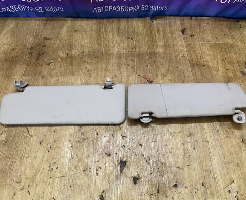 Козырьки солнцезащитные Рено Сандеро 2009 для Renault Sandero I (с 2007 по 2014)