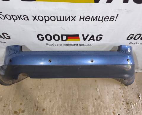 8E9807511 Бампер задний синий универсал A4 B6 2001-2004 для Audi A4 B6 (с 2000 по 2004)