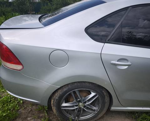 6RU809606B Крыло заднее правое серебристое для Volkswagen Polo V (с 2009 по 2020)