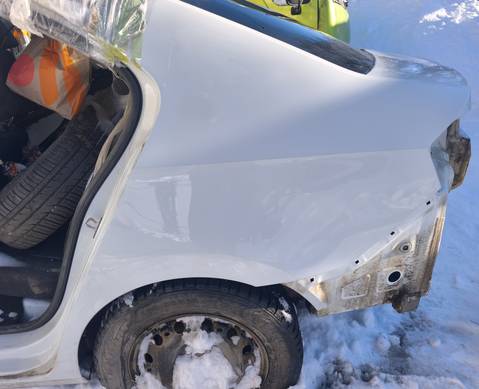 60U809837 Крыло заднее левое лифтбек белое для Volkswagen