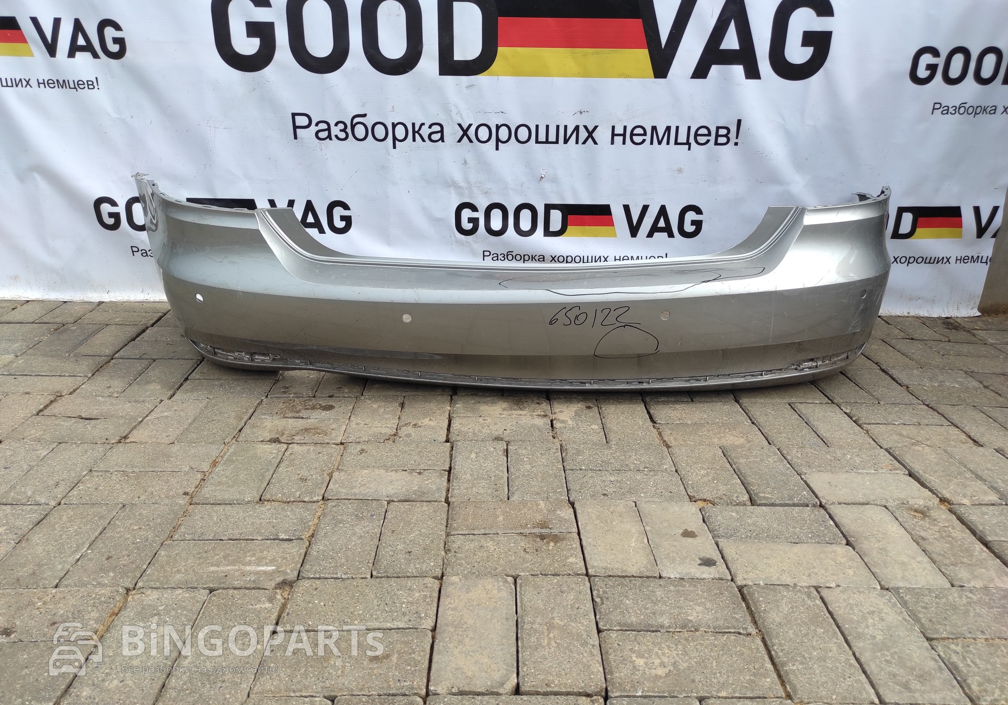 6RU807421D Бампер задний для Volkswagen Polo V (с 2009 по 2020)