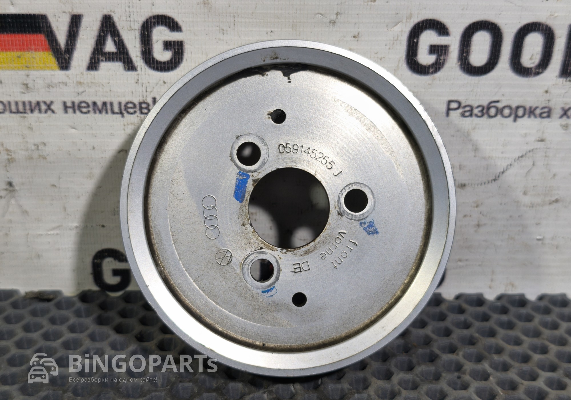 059145255J Шкив насоса гидроусилителя для Audi A8 D4 (с 2009 по 2017)
