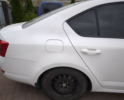 5E5809602D Крыло заднее правое белое для Skoda Octavia III (с 2012)