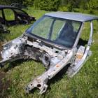 Кузов по частям серебристый 2008 для Skoda Fabia II (с 2006 по 2014)