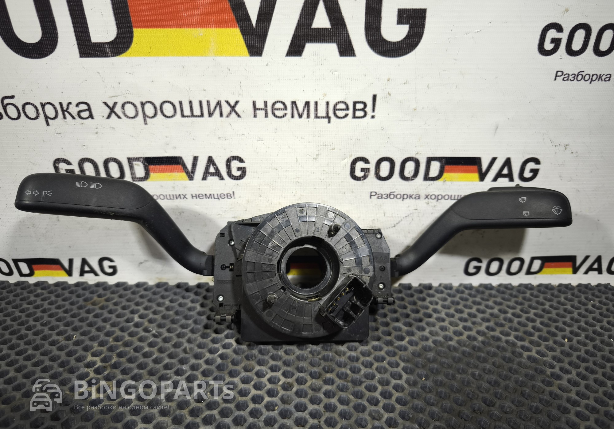 7H0953503BJ Переключатель подрулевой с шлейфом в сборе для Skoda