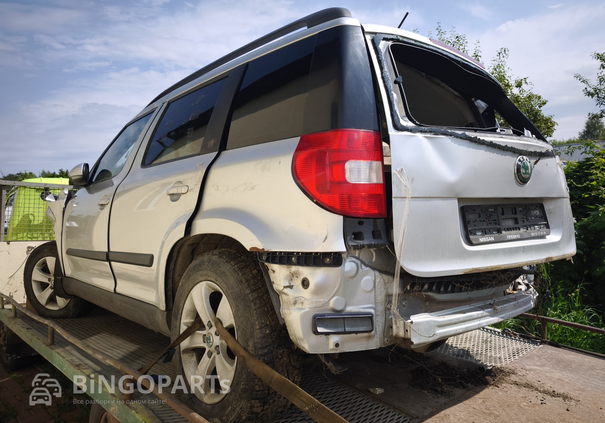 Skoda Yeti 2013 г. в разборе