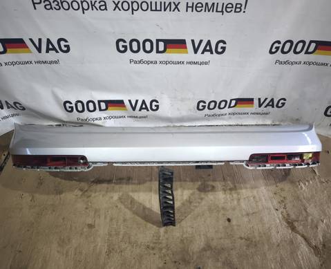 4L0807511B Бампер задний серебристый Q7 4L 2005-2009 для Audi Q7 4L (с 2005 по 2015)