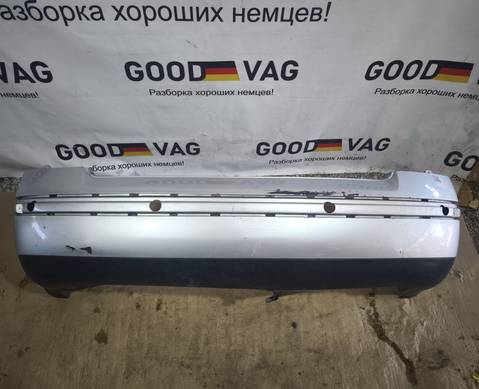 3B5807417D Бампер задний серебристый B5+ 2000-2005 для Volkswagen Passat B5 (с 1996 по 2005)