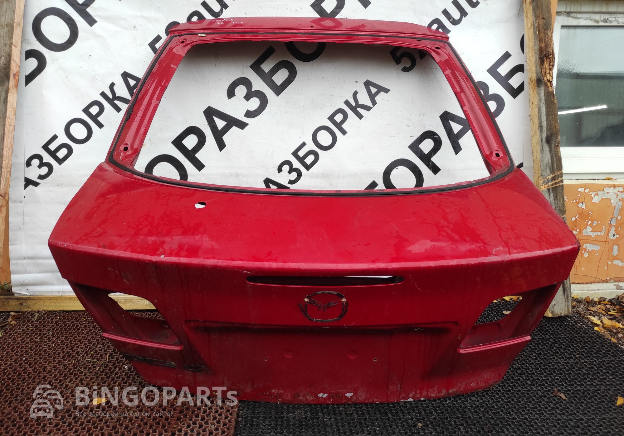 Крышка багажника мазда 6 джэй джэй для Mazda 6 I (с 2002 по 2008)