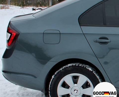 5JH809606C Крыло заднее (четверть) правое серо-синее для Skoda Rapid I (с 2012 по 2020)