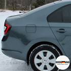 5JH809606C Крыло заднее (четверть) правое серо-синее для Skoda Rapid I (с 2012 по 2020)